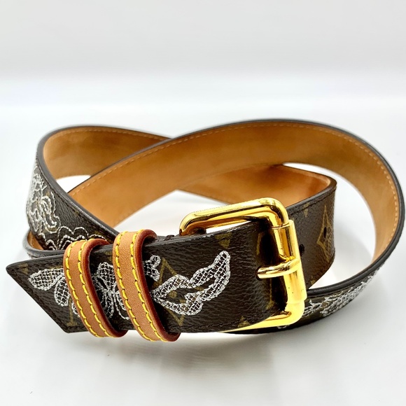 LOUIS VUITTON LTD ED “Dentelle” belt - Picture 1 of 16